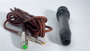 RAYHAYES Metal Premium Dynamic Microphone with 5-meter Audio Cable for Stage Studio Live Performances