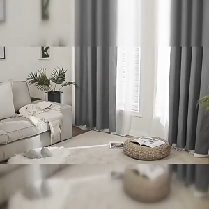 Chunya Plain Color Full Blackout Punch Curtain ม่านบังแดด 100% ไม่มีการรั่วซึม ติดตั้งง่าย การแรเงายังเป็นฉนวนกันความร้อน ความเป็นส่วนตัว พื้นผิวที่ดี ความรู้สึกนุ่มนวลห้อยลงมา รายการที่ดีในการตกแต่งบ้าน สามสี หลายขนาด