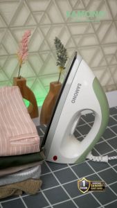 SAMONO SW-IR400 Setrika 400 Watt Gosokan Baju 5 Pengaturan Suhu Tapak Aanti Lengkat