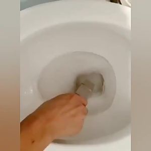 OXO Pumice Stone Toilet Brush Cleaning Brush No Dead Angle Brush Toilet Strong Descaling Urine Stain Washing Toilet Yellow Dirt