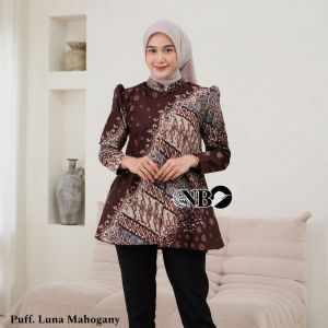 BLOUSE BATIK WANITA // ATASAN BATIK WANITA // BAJU ATASAN WANITA KEKINIAN // BAJU ATASAN WANITA LENGAN PANJANG // BLOUSE BATIK WANITA TERBARU // BLOUSE KERJA // BLOUSE WANITA // BATIK // PAKAIAN BATIK WANITA // ADA UKURAN M L XL XXL JUMBO LD 120 CM