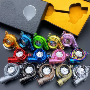 ⭐️【จัดส่งในพื้นที่+มาถึงใน 3 วัน】⭐นกหวีดพวงกุญแจแขนเทอร์โบสำหรับรถยนต์กุญแจกังหันหมุนพวงกุญแจแหวนห่วงโซ่พวงกุญแจโลหะสำหรับรถยนต์