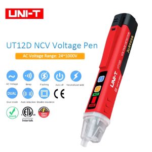 UNI-T UT12D VOLTAGE DETECTOR WITH BUILT-IN FLASHLIGHT 1.5V BATTERY 50/60Hz ( ETL CE CERTIFICATE )
