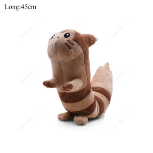 DUODUOBAO | Anime Shiny Furret Plush Toys with Bendable Cute Furret Soft Stuffed Animal Peluche Dolls Cartoon Gift for Fans