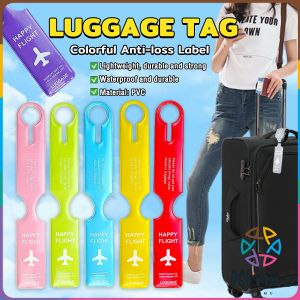 Klimo Luggage Tag PVC Boarding Pass Colorful Anti-loss Label 24*4cm