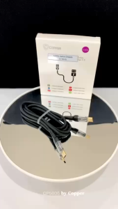 Kabel Data Transparan CP5005 100W PD (type-C to Type-C) ( Brand: COPPERINDO )