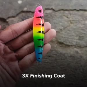 Metal Jig 30 Gram Full GID UV Neon 30gr 30grm Umpan Metal Jig Micro Jig 30g 30gram Glow In The Dark