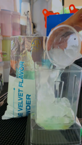 Bubuk Minuman Premium BLUE VELVET 1Kg || Jakarta Bubble Drink | BPOM&HALAL