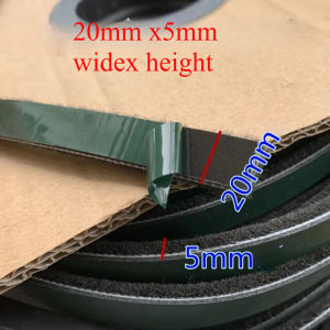 3/5 Meters Sealing Wind-proof Brush Strip For Home Door Window Sound Insulation Strip Gasket widen 20mm Brush Strip