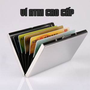 Hộp đựng thẻ ngân hàng inox 6 ngăn cao cấp