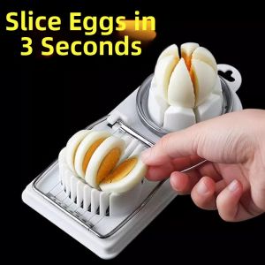 Manual Stainless Steel Multi-function Egg Slicer