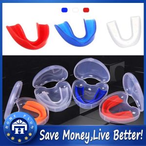 【Local Delivery】 Sport Silicone Mouth Guard Safety Protection Mouthpiece Teeth Protector Adult Children EVA Mouth Guard for Boxing Karate Taekwondo Basketball LZC-Sport-Mouth-Guard