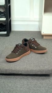MEIRIEL KIDS BROWN |ManNeedMe x NAZ| Sepatu Sneakers Anak Laki-Laki Sepatu Anak Cowok