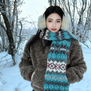 Vintage Thick Warm Winter Scarf