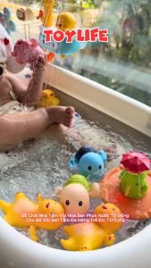 Đồ Chơi Nhà Tắm Vòi Hoa Sen Phun Nước Tự Động Cho Bé Vòi Sen Tắm Đa Năng Trẻ Em TOYLIFE