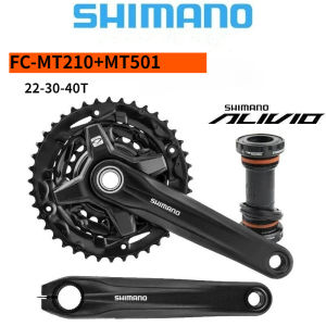 Shimano Alivio MT210 2 Pieces 170mm 44-32-22T 40-30-22T 2x9 3x9 Speed MTB Mountain Bike Bicycle Crankset Chain Wheel