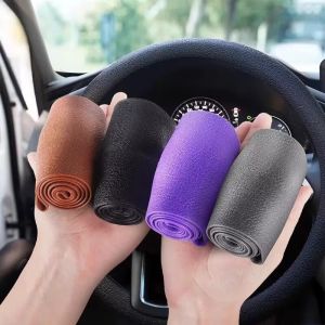 Ultra-Thin Summer Ice Sensation Silicone Steering Wheel Cover Anti-Slip Universal Car Handle Soft Mens Style Four Seasons