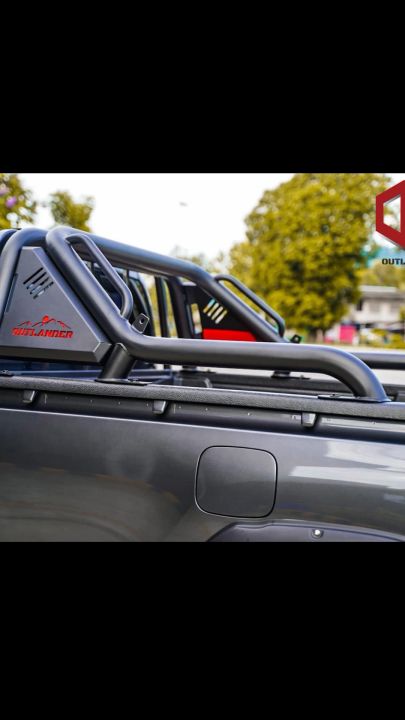 โรบาร์แขนยาวคลาสสิก - OUTLANDER classic Roll bar โรบาร์เหล็กทั้งเส้นไม่มีรอยต่อ เพิ่มความแข็งแรง ใช้งานได้จริง มีสำหรับรถกระบะทุกรุ่น ทุกยี่ห้อ
