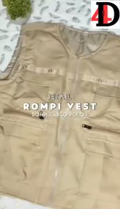 Rompi Tactical Katun Tebal: Desain Keren & Fungsional
