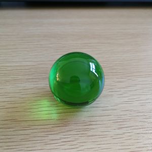 50mm Colors Crystal Ball Photography Props Transparent Glass Smooth Globe Feng Shui Sphere Ornaments Home Tabletop Decoration