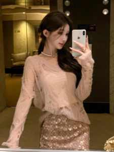 XUECAIQI | Fashionable and Stylish Skinny Shirt and Skirt Set