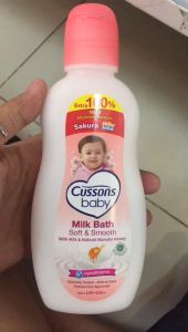 Cussons Baby Milk Bath Pink 100Ml+100Ml / Cussons Hair & Body Wash Biru 100Ml+100Ml / Cussons Shampo Bayi