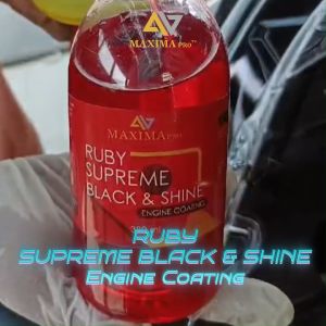 PREMIUM RUBY SUPREME BLACK & SHINE ENGINE COATING / PENGKILAP MESIN PROMO DISKON TERMURAH