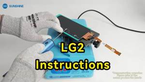 RELIFE LG2 Gear Glue Remover For Mobile Phone LCD Screen Type-C Forward and Reverse Curved/OCA Adhesive Cleaning Tool