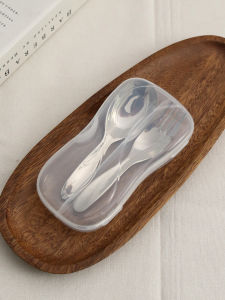 YUANSHANZHU | Stainless Steel 316L Children Household Portable Spoon Set