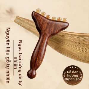 MOFAN | Dụng Cụ Massage Gua Sha Mặt và Cổ bằng Gỗ