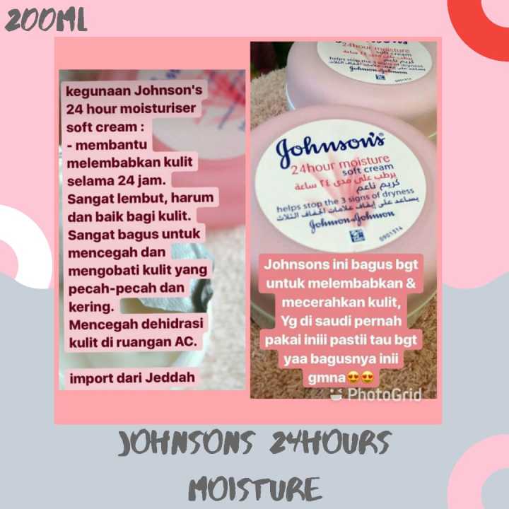CREAM JOHNSONS SAUDI JOHNSONS ARAB PELEMBAB SEMUA KULIT JOHNSON'S BABY  CREAM LOTION ARAB