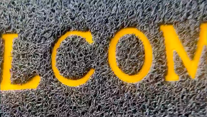 45cm*30cm Welcome Doormat Non-Slip Home Mat Rubber Doormat Floor Mats Outdoor Entrance Carpet Mat Decoration
