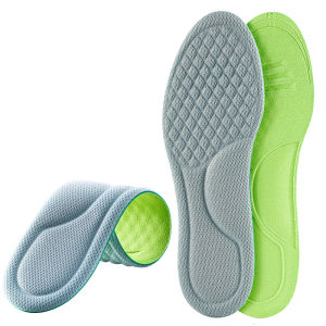 LINGMIAO | Ultra Thin Anti-Odor Absorbent Breathable Nanotechnology Antimicrobial Deodorizing Fragrant Sweat-Resistant Comfortable Insoles