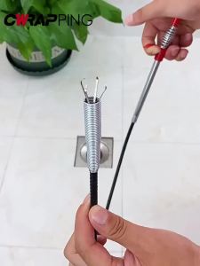 SpringLoaded Car Door Opener Handheld Detachable Tool for Auto Window Repair Car Unlock Stainless Steel Car Door Open Tool