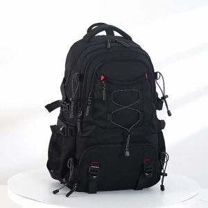 USB Climbing Backpack with Shoes Pack Travel Laptop Lightweight Rucksack Outdoor Camping Hiking Knapsack Sport Collage Schoolbag