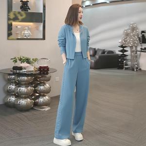 LIANGYILAILIN | Lace Hooded Stylish Sportswear Set for Women Spring Autumn