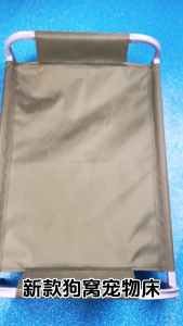 HATELI Giường cho chó nâng cao giường cho chó ngoài trời dành cho chó nhỏ vừa và lớn khung dễ lắp đặt vải thoáng khí làm mát có thể giặt được chân chống trượt giường cắm trại cho mèo trong nhà