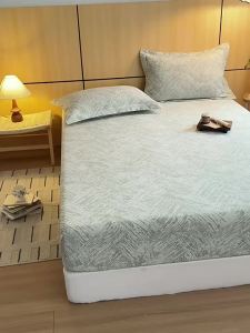 WUYINLIANGPIN | Drap Gường Ba Lớp Voan 100% Cotton