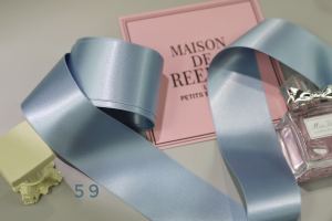 Japanese Satin Ribbon Classy Style Import Double-Sided Thickened Bright Ribbon Ballet Mint Light Purple Red Sky Blue