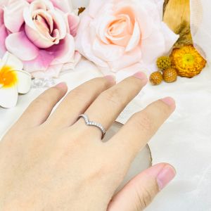 Cincin permata fuji Fashion Titanium