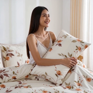 In Stock 4PCS Fitted Sheet Set – Soft Cooling Breathable | Free Shipping Fast Delivery Add-on Deal #HomeMakeover