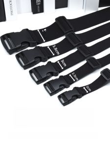 Adjustable Elastic Strap Buckle Waist Belt Storage Tie Strap Luggage Binding Band Home Sewing DIY Material Tool And Finished Product