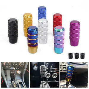 95MM Universal Non-Slip Gear Shift Knob Manual Transmission Aluminum knurled Shifter Lever Knob