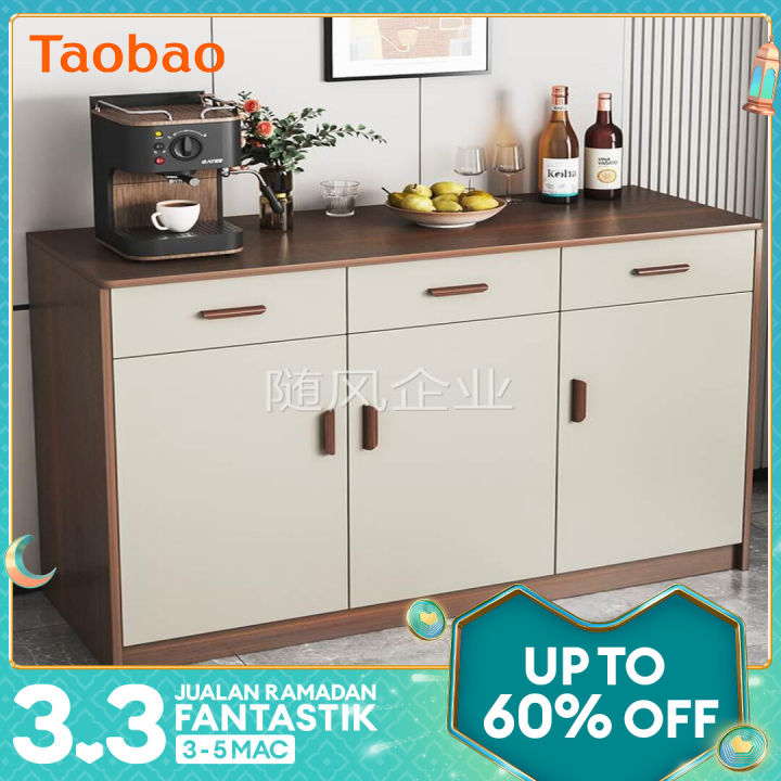 Sideboard Wall Integrated Tea Side Kitchen