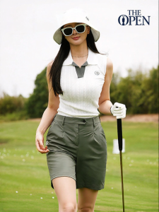 THE OPEN CHAMPIONSHIP | Sun Protection Breathable Fitted Stretch Knit Sleeveless Vest