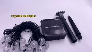 100LED Solar Fairy Lights Outdoor Waterproof 8 Modes Christmas Lights LED Firework Lamps for Garden Christmas Tree