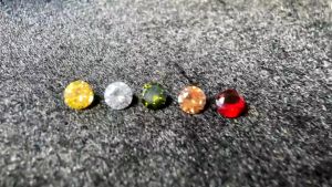 [ 1 viên ] Đá cubic zirconia Star Cut cao cấp đá trang sức đá kim cương nhân tạo loại 11.0 mm -> 15.0 mm
