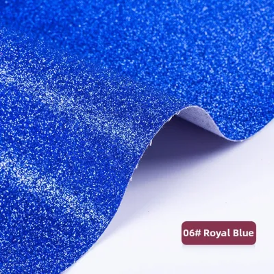 Shiny Sequin Artificial Leather Decorative Fabric