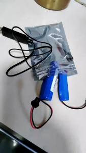 3.7V 500mAh Li-ion Battery for 70mai Smart Driving Recorder Pro Midrive D02 HMC-1450 Replacement Battery 3-wire Plug