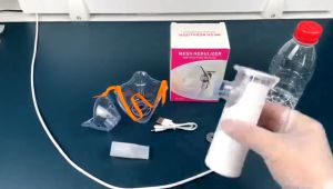 เครื่องพ่นยาอัลตราโซนิกอัตโนมัติ แบบพกพา เสียงเงียบ ขนาดเล็ก สําหรับเด็ก และผู้ใหญ่